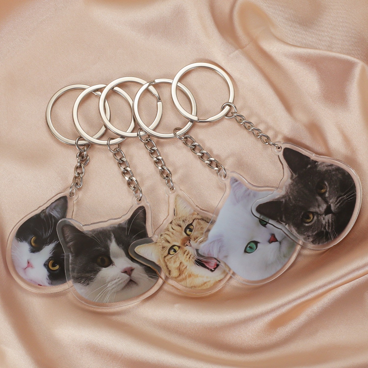 Pet Photo Keychain