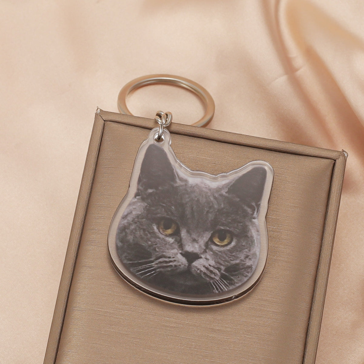 Pet Photo Keychain